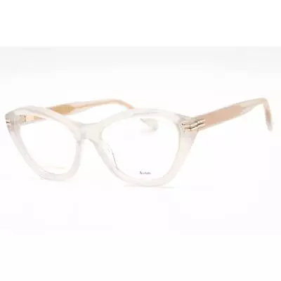 Marc Jacobs Women's Eyeglasses Nude Full Rim Cat Eye Shape Frame MJ 1086 0FWM 00 • $56.89