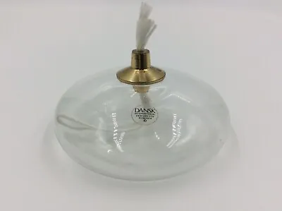 $29.99 • Buy Vintage Dansk Glass Monterey  Oil Lamp