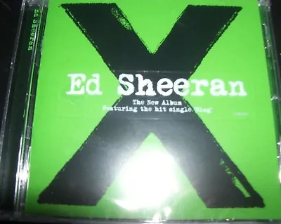 Ed Sheeran X (Australia) (Ft Sing Thinking Out Loud & Photograph) CD - New  • $15.99