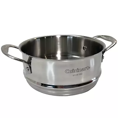 Cuisinart 8  X 3.5  STEAM STEAMER STRAINER INSERT For 2.5/3qt  7116-18S (77-17N) • $9.99