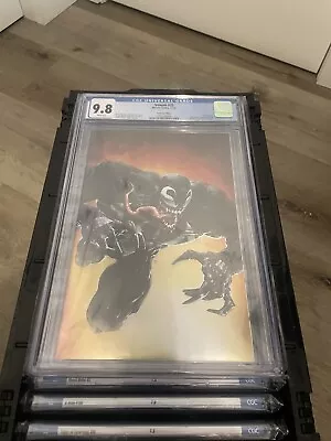 Venom #25 CGC 9.8 ComicXposure Virgin Variant Clayton Crain Foil Edition 🔥🔥 • $107.95