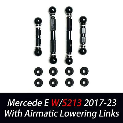 For Mercedes Benz E CLASS W213 S213 Adjustable Lowering Links Air Suspension Kit • $129.99