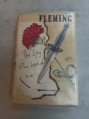 Spy Who Loved Me FIRST EDITION 1st/6th 1964 W/DJ Cape Ian Fleming James Bond • £65