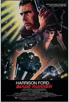 Blade Runner By John Alvin Rolled 1sh 27  X 41  Original Vintage Movie Poster • $850