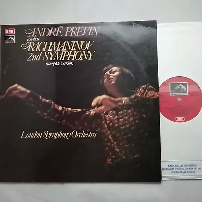 EMI LP ASD 2889 TAS LIST: Rachmaninov - Symphony No. 2 / André Previn / LSO • £12.50