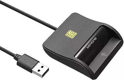 Senone WS-SCR305-RT-CAC Reader-DOD Military USB Common Access CAC Smart Card ... • $12.99