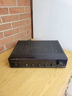 Vintage Harmen Kardon HK6200 Integrated Stereo Amplifier Black • $199.99