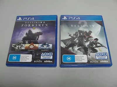 Destiny 2 Forsaken Legendary Collection & Destiny 2 PS4 Both Tested & Working • $24.95