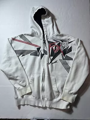 Fox Racing Sasquatch Rockstar Energy Y2K Zip Up Hoodie Sweater Mens XXL • $70