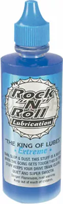 Rock N Roll Blue EXTREME LUBE Bike Chain Lube 4oz Drip Bottle • $11.25