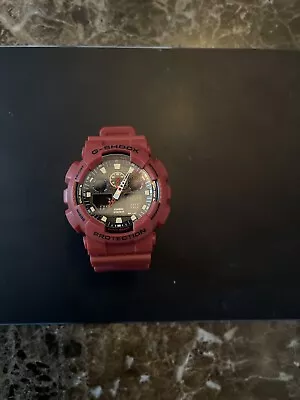 Casio G-Shock GA-100 Red Brand New • $55