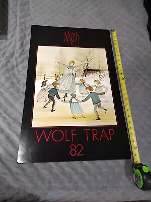 P Buckley Moss Vintage Poster 1982 WOLF TRAP !  • $30