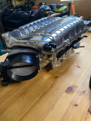  Whipple 3.0L Supercharger Complete Stage 2 Kit Mustang GT 5.0L 2018-23 Chrome • $8000