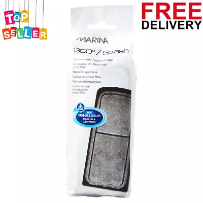 Marina 360 Carbon/Zeolite Cartridge Pack Of 4. UK • £4.79