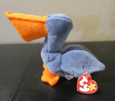 $4.99 • Buy Ty Beanie Baby Scoop The Pelican 5th Generation USED