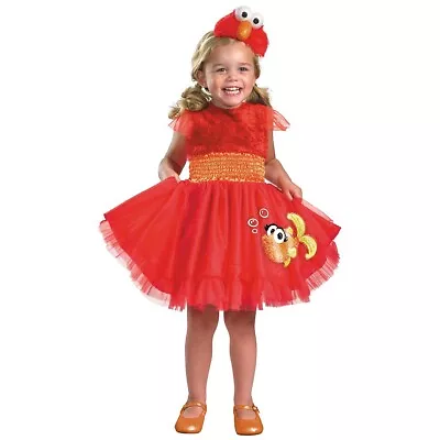 Frilly Elmo Monster Costume Elmo Halloween Fancy Dress • $26.67