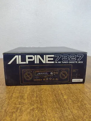 Extremely Rare Brand New Vintage Alpine Model 7327 AM/FM  Cassette Car Stereo • $599