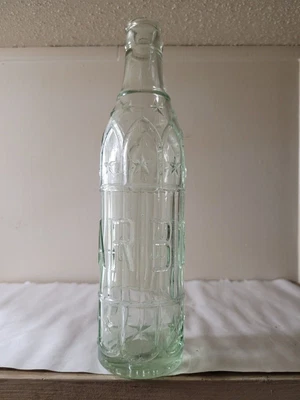 $9.99 • Buy Art Deco Star Boys Soda Bottle Richmond,VA 