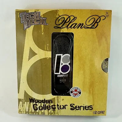 Tech Deck Wooden Collector Series - Danny Way - Plan B - Brand New • $59