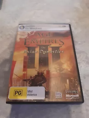 Age Of Empires III - The Asian Dynasties (Expansion) • $20
