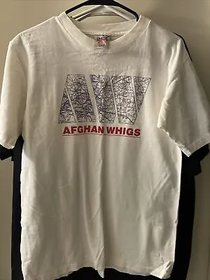 AFGAN WHIGS ORIGINAL VINTAGE SUB POP Band T-Shirt 90’s Single Stitch LARGE VG • $209.99
