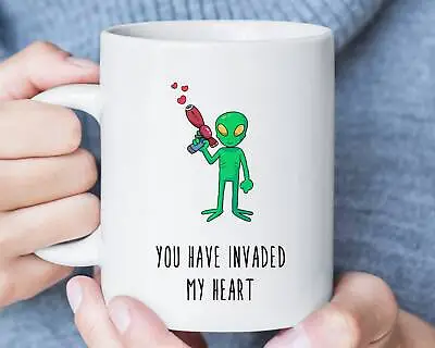 $26.99 • Buy Funny Alien Valentines Mug Romantic Valentines Day Gift For Him Or Her You Have