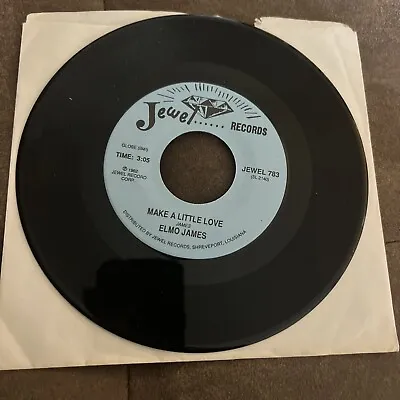 Elmo James Catfish Blues / Make A Little Love 45 RPM Jewel Records 7” • $15