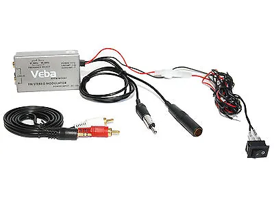 Veba Wired FM Modulator Transmitter AVFM-MOD01 IPod IPhone MP3 In Car Music Aux  • £38.99