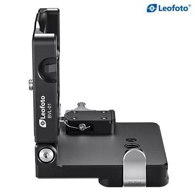 Leofoto L Plate L-Bracket Plate Univeral Quick Release Plate Folded Converion • £39.48