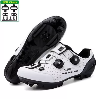 Men's MTB Cycling Shoes Self-locking Road Bike Shoes Non-slip Racing Bike Shoes  • $58.48