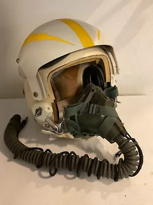 USAF HGU 26 Gentex Flight Helmet Lg With Sierra MBU 5 Oxy Mk Reg • $452.77