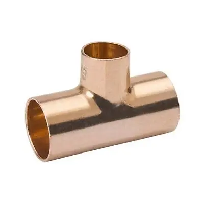 Pipe Fittings Wrot Copper Tee 1 X 1 X 3/4-In. • $10.99