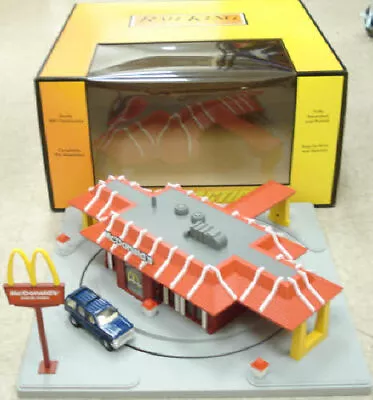 MTH 30-9114 O Gauge Assembled Operating McDonald‘s Restaurant MT/Box • $297.94