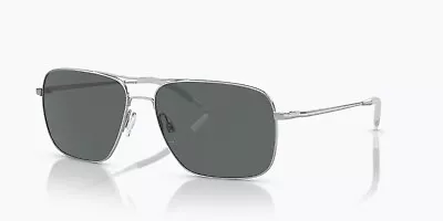 Oliver Peoples CLIFTON OV 1150S Silver/Midnight Express VFX (5036/P2) Sunglasses • $299