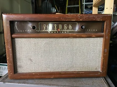 Vintage  Radio Sentinel Model 289-T  Tube  Lg. Wood Table Top   Used • $20