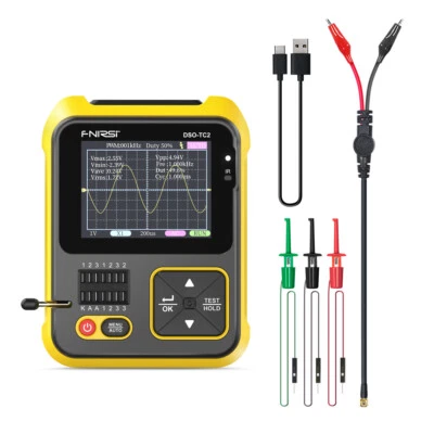 £46.53 • Buy 200kHz Bandwidth Portable Handheld Oscilloscope Transistor Tester Digital I3U9