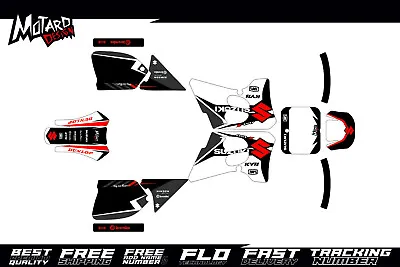 Suzuki RM 250 1993 1994 1995 93 94 95 Graphics Kit Enduro Supermoto Decals MX  • $164.06