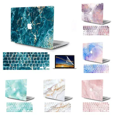 Marble Hard Case Shell Protective Cover For 2023 MacBook Air Pro13 14 15 16 DA22 • £4.79