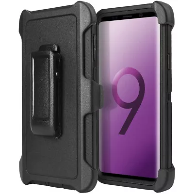 Tradies Heavy Duty Defender Holster Case For Samsung Galaxy S9 • $29.95