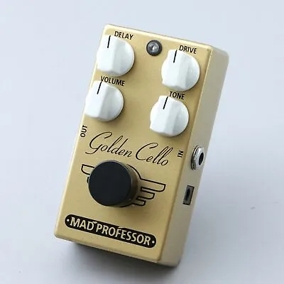Mad Professor Golden Cello Overdrive Guitar Effects Pedal P-23697 • $130