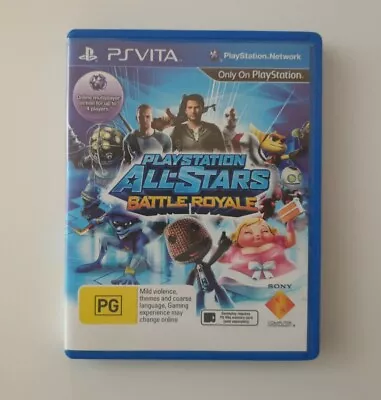 Playstation All-Stars Battle Royale PSVITA - TESTED - Great Condition • $40