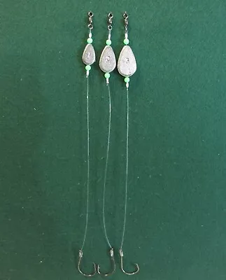 (4 RIGS)--Fishing Rigs/Leaders-4/0-8/0 Circle Hooks--No Roll Sinkers-- Catfish  • $14.99