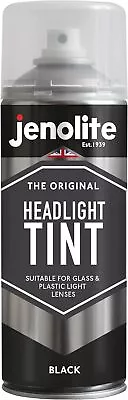 JENOLITE Headlight Tint Spray Paint | BLACK | 400ml | Tinted Lens Lacquer • £12.99