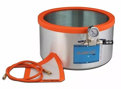 BVV Glass Vac 7 Gallon Aluminum Vacuum Chamber • $336