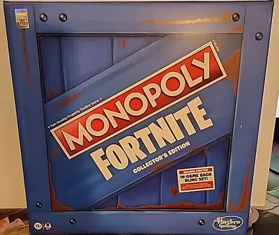 Monopoly Fortnite Collector's Edition Board Game [Brand New With Code 8/30/24] • $20