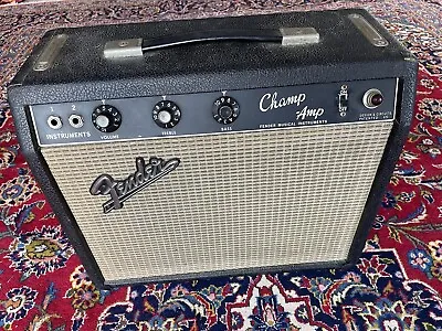 Fender Champ Amp Vintage 1965 Blackface • $1250