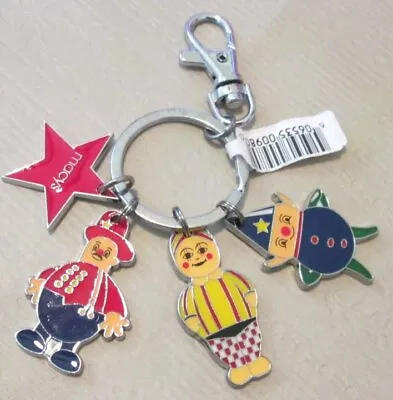 MACY'S Thanksgiving Day Parade Metal Charms Keyring Key Chain Keychain Clip-on • $9.99