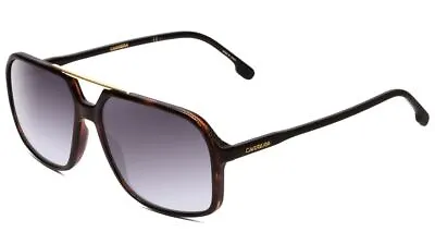 Carrera 229-S Unisex Square Sunglasses In Tortoise Gold/Green Grey Gradient 59mm • $51.95