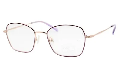 Iota By Legre Hudson E15 Gold Purple Women's Metal Eyeglasses 52-19-145 W/Case • $44.25