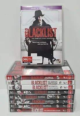 The Blacklist DVD Lot Seasons 1-9 1 2 3 4 5 6 7 8 9 *Region 4* FBI Drama Spader • $199.95